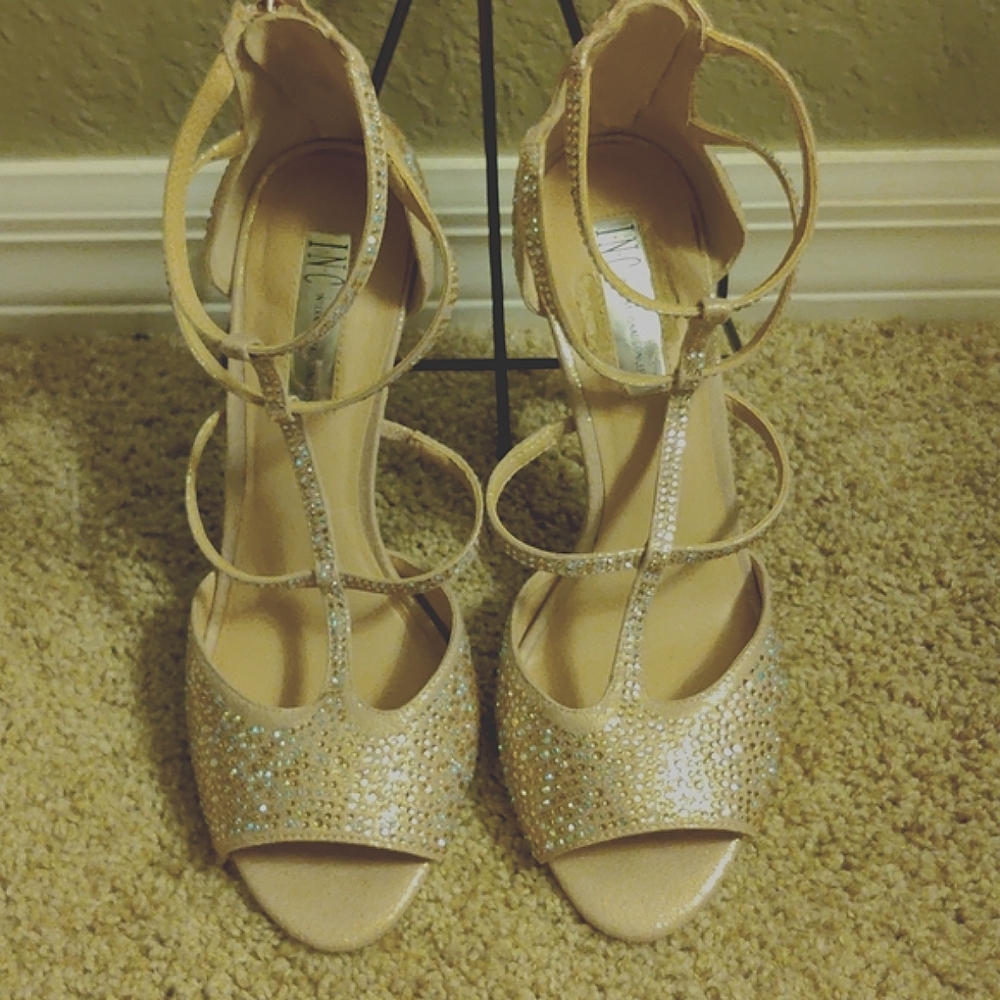 Inc rhinestone caged heel - Picture 9 of 16